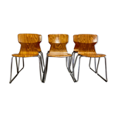 Ensemble de 6 chaises "Pagwood" pour "Casala"