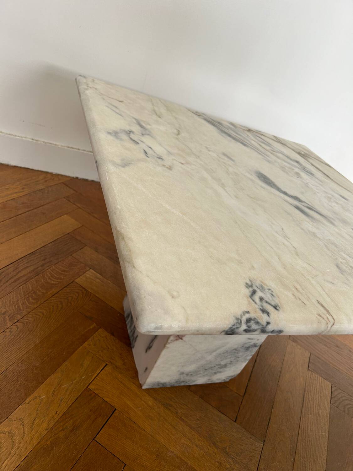 Marble coffee table