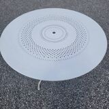 Iron garden table, 117cms in diameter