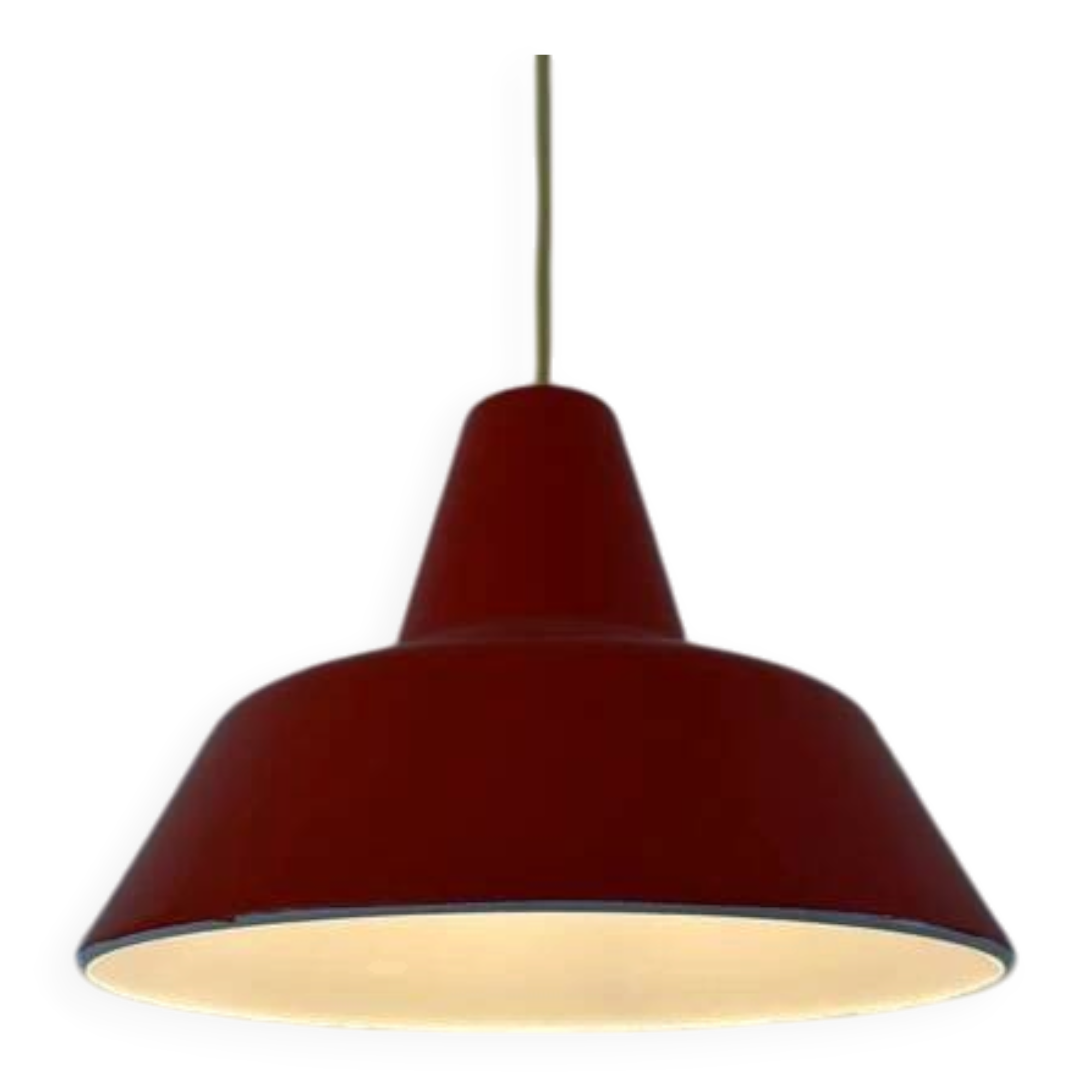 Vintage Louis Poulsen industrial lamp - Danish design lamp