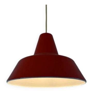 Lampe industrielle vintage Louis Poulsen - lampe de design danois