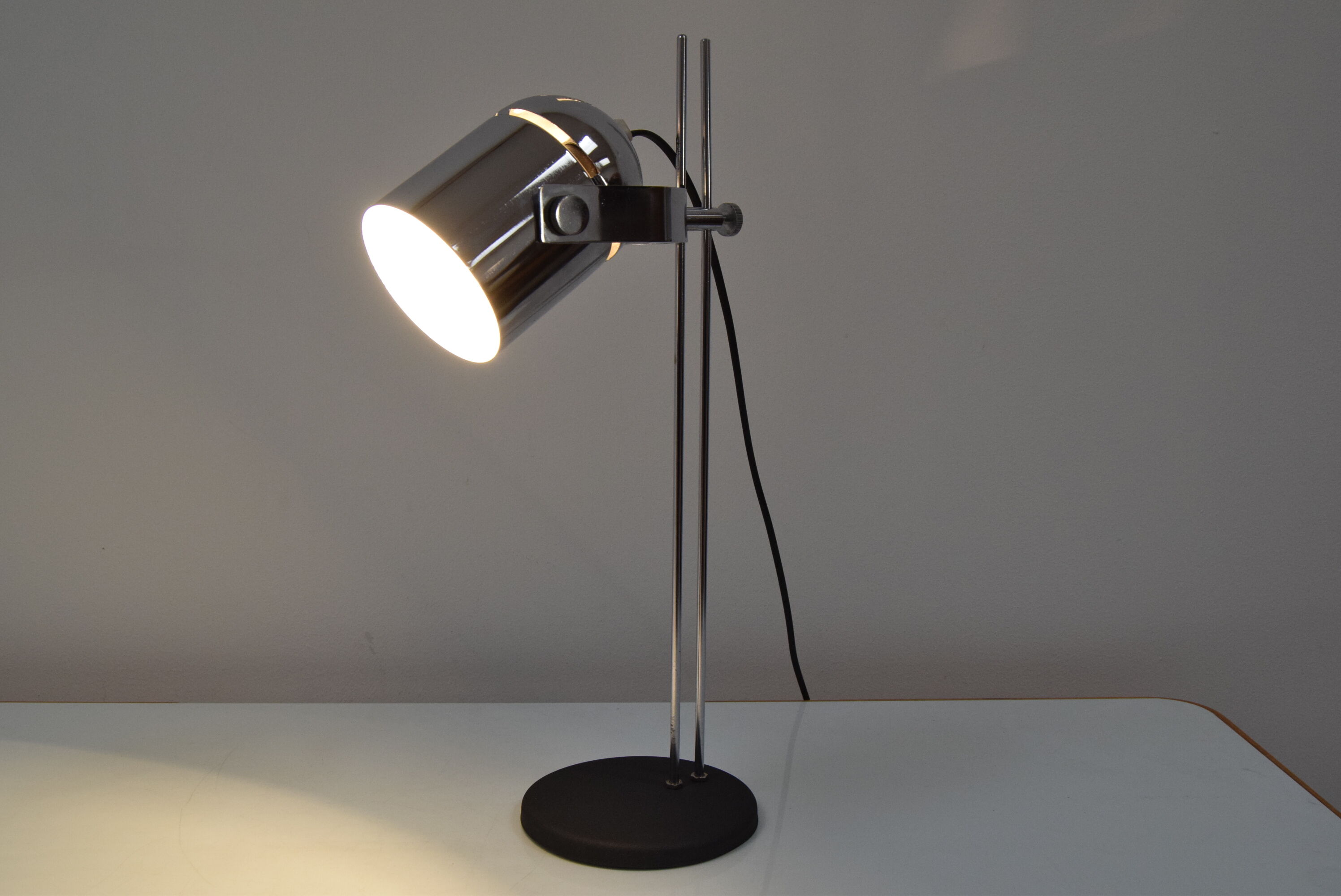 Mid-century Adjustable Table lamp by Stanislav Indra,1970's.