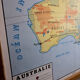 School map rossignol front and back, 1950s