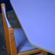 Vintage 1970s octagonal children's table in beech and lilac formica, with 5 chairs.