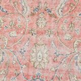 7x10 Dusty Red Persian Area Rug, 205x322Cm