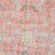 Tapis persan rouge poussiéreux 7x10, 205x322Cm