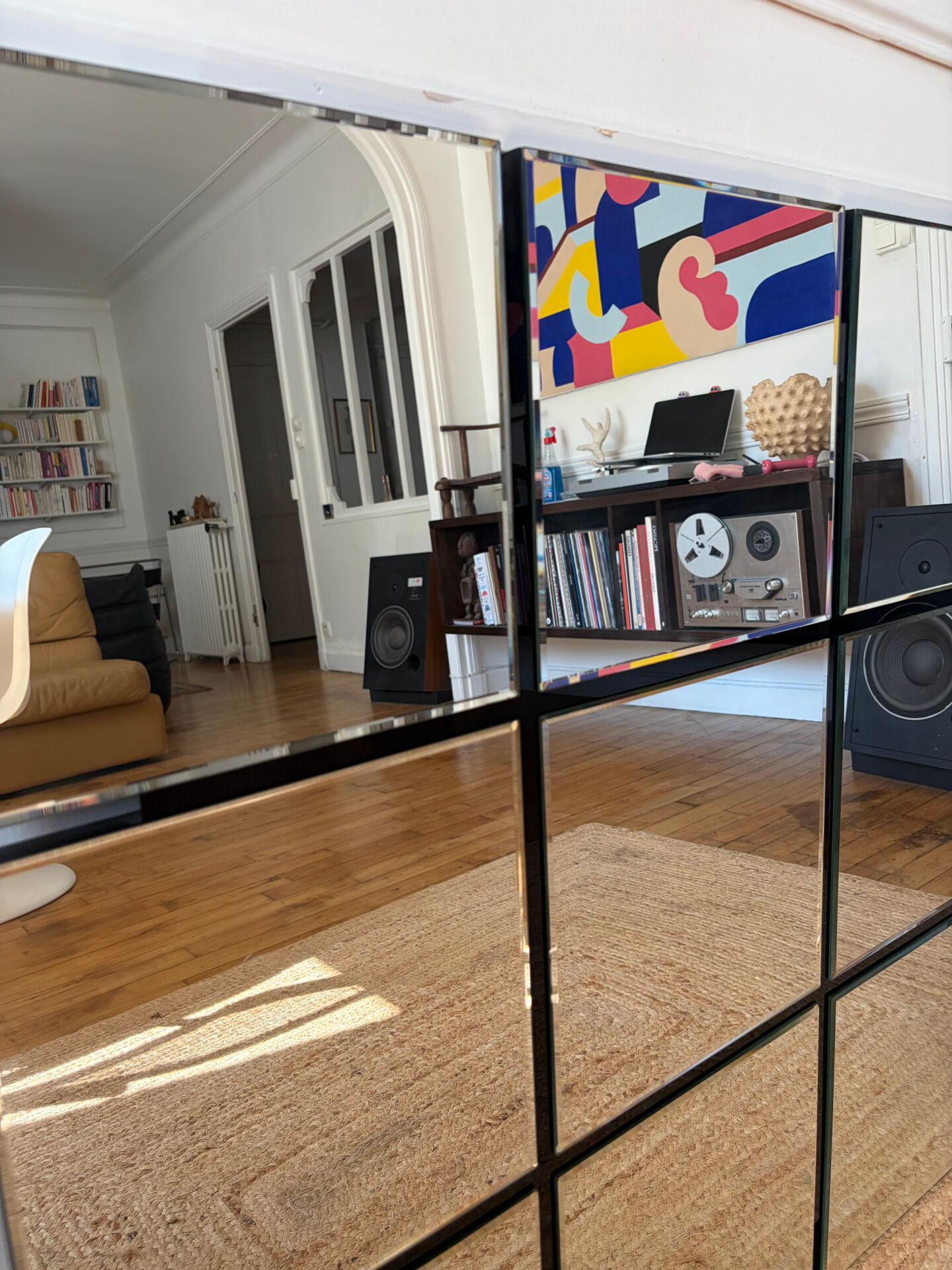 Miroir mosaïque deknudt vintage 90cmx90cm