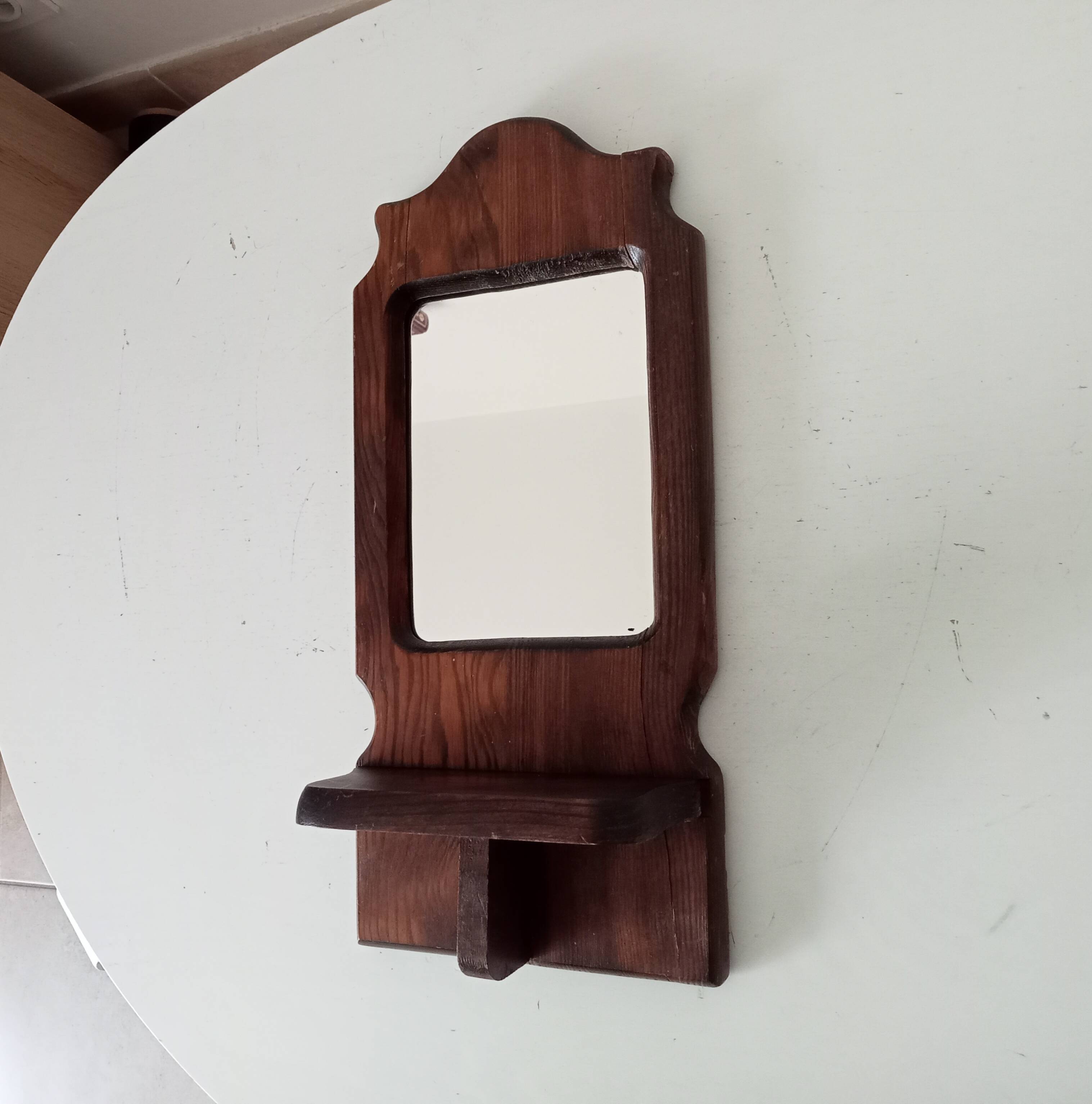 Vintage 60s/70s tablet mirror