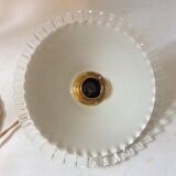 Vintage opaline pendant light