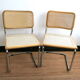 Duo de chaises Cesca B32 de Marcel Breuer