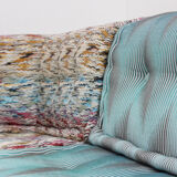 Roche Bobois Mah Jong modular sofa Missoni fabric design by Hans Hopfer