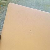 Pair wood bridge armchairs