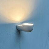 Pafo wall sconces from the Italian space age mid-century in ceramic by Ernesto Gismondi for Artemide, 1970s, set of 2.