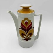 Schirnding fine porcelain pop coffee service, 1970s