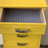 Vintage ragpicker yellow powder 1950