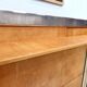 Vintage Siegel Paris workbench in oak and glass – 1950