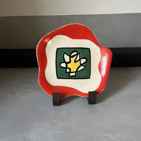 Assiette décorative de Roland Brice
