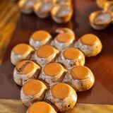 Set of Vallauris snail dishes