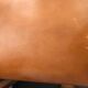 Set of 4 elm chairs and leather, 80s