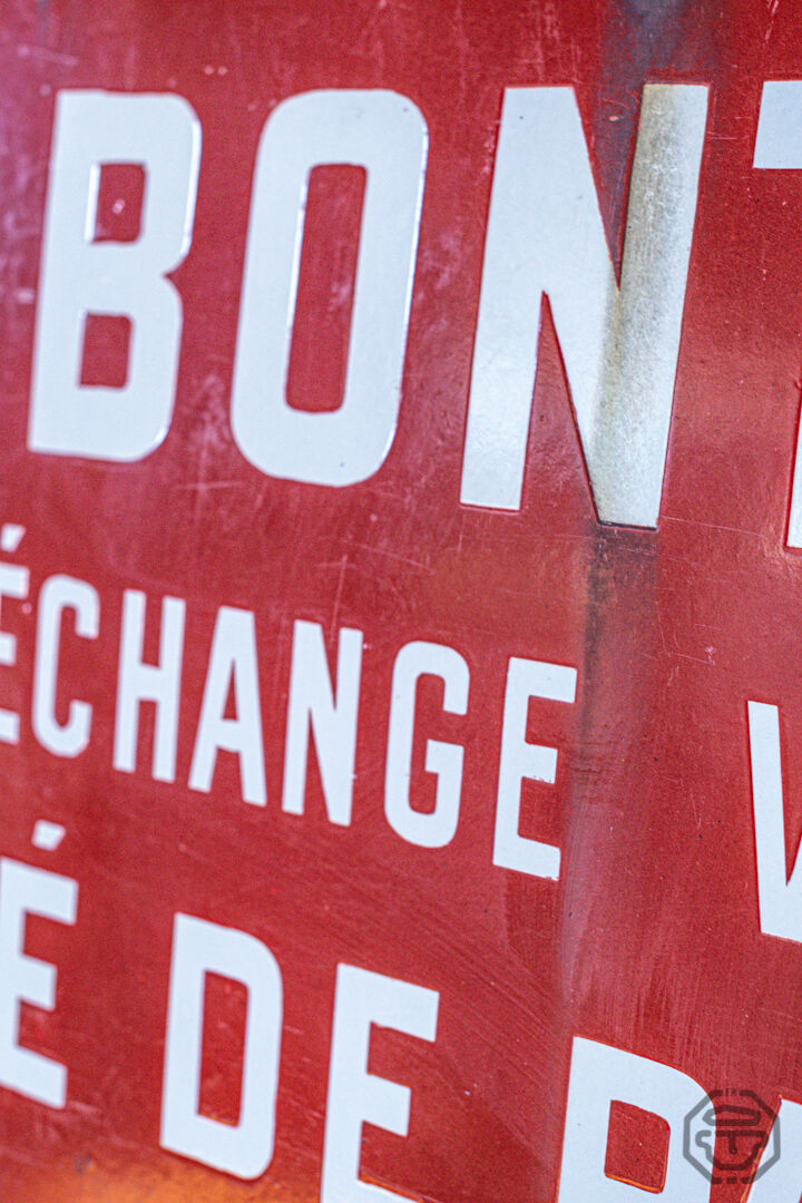 Piano enamelled sign "Bontemps"