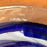 Mid-century Swedish glass bowl from Pukeberg Glass, 1960s.
