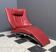 Foldable red relax chair by Stefan Heiliger model Solo 699 for WK Wohnen