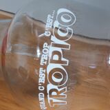 Glass Tropico advertising pitcher