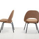 Vintage Eero Saarinen conference chairs model 72 for Knoll International