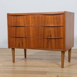 Commode Mid-Century en Teck, Danemark, 1960s
