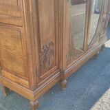 1925 office library in solid waved mahogany