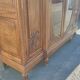 1925 solid curly mahogany office bookcase