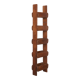 5-level shelf in Burmese teak