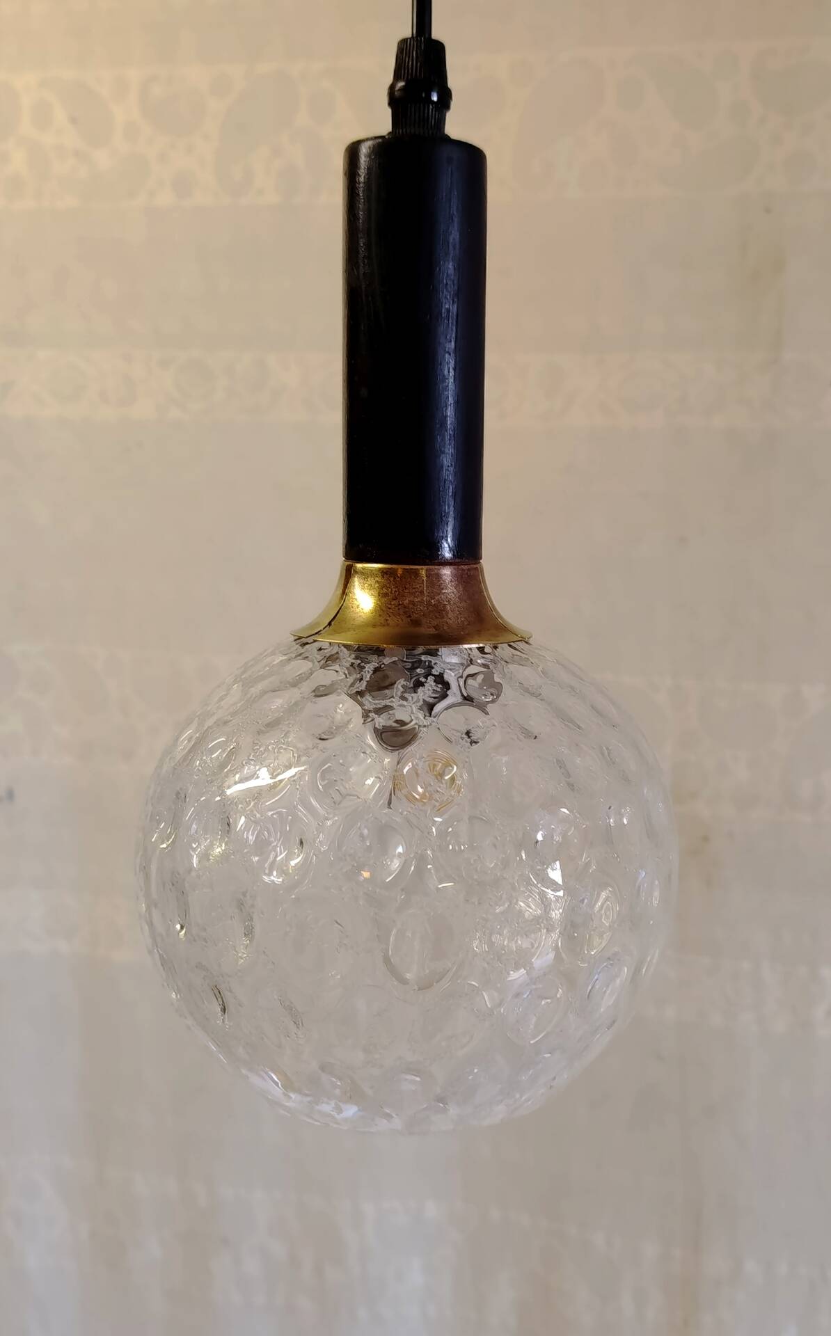 Chandelier with 3 lights - 1950s/60s