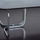 70s coffee table with smoked glass top