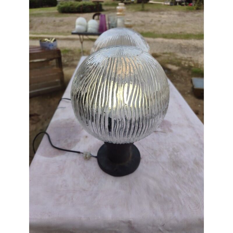Paire de lampes industrielle