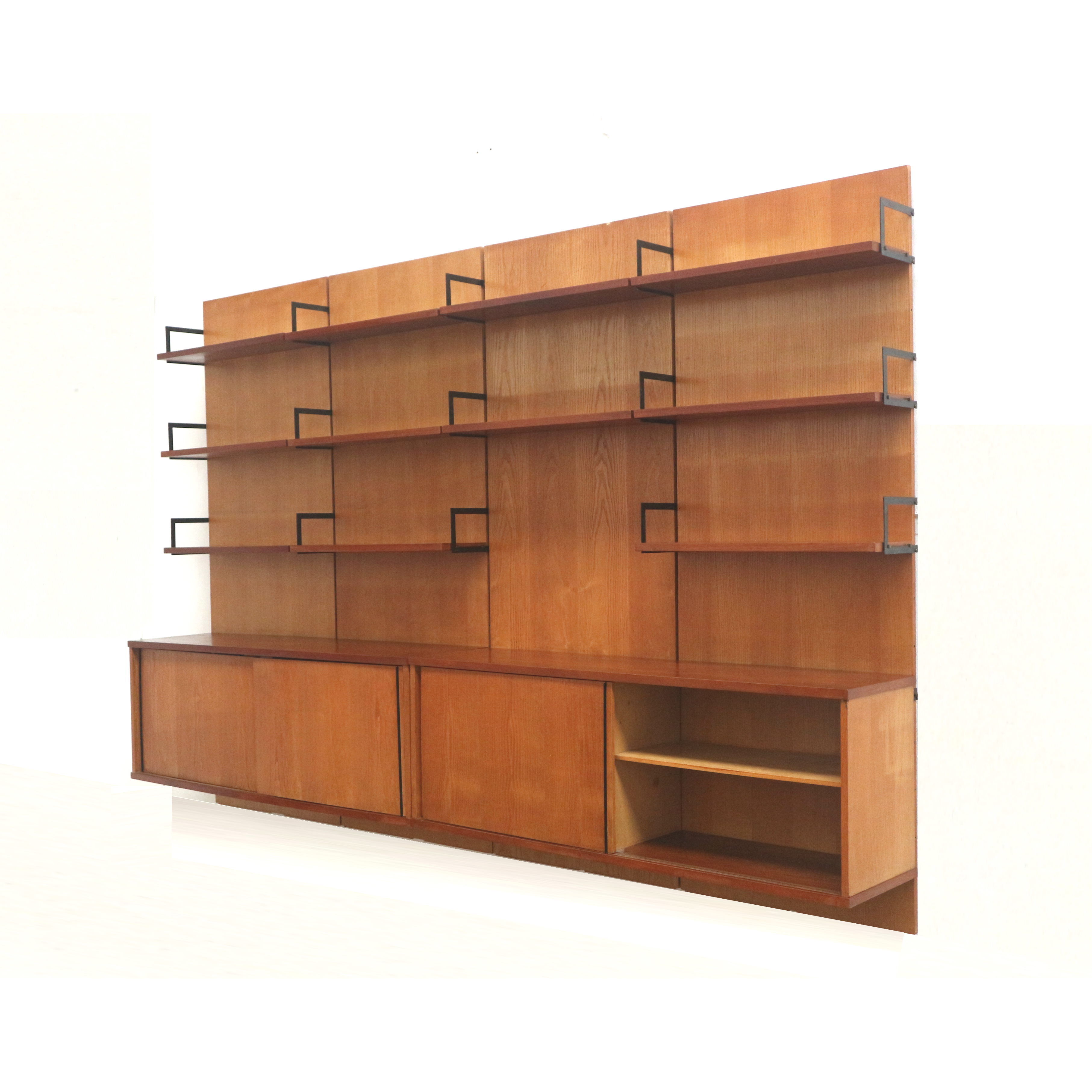 Japanese Series wall system by Cees Braakman for UMS Pastoe from 1958