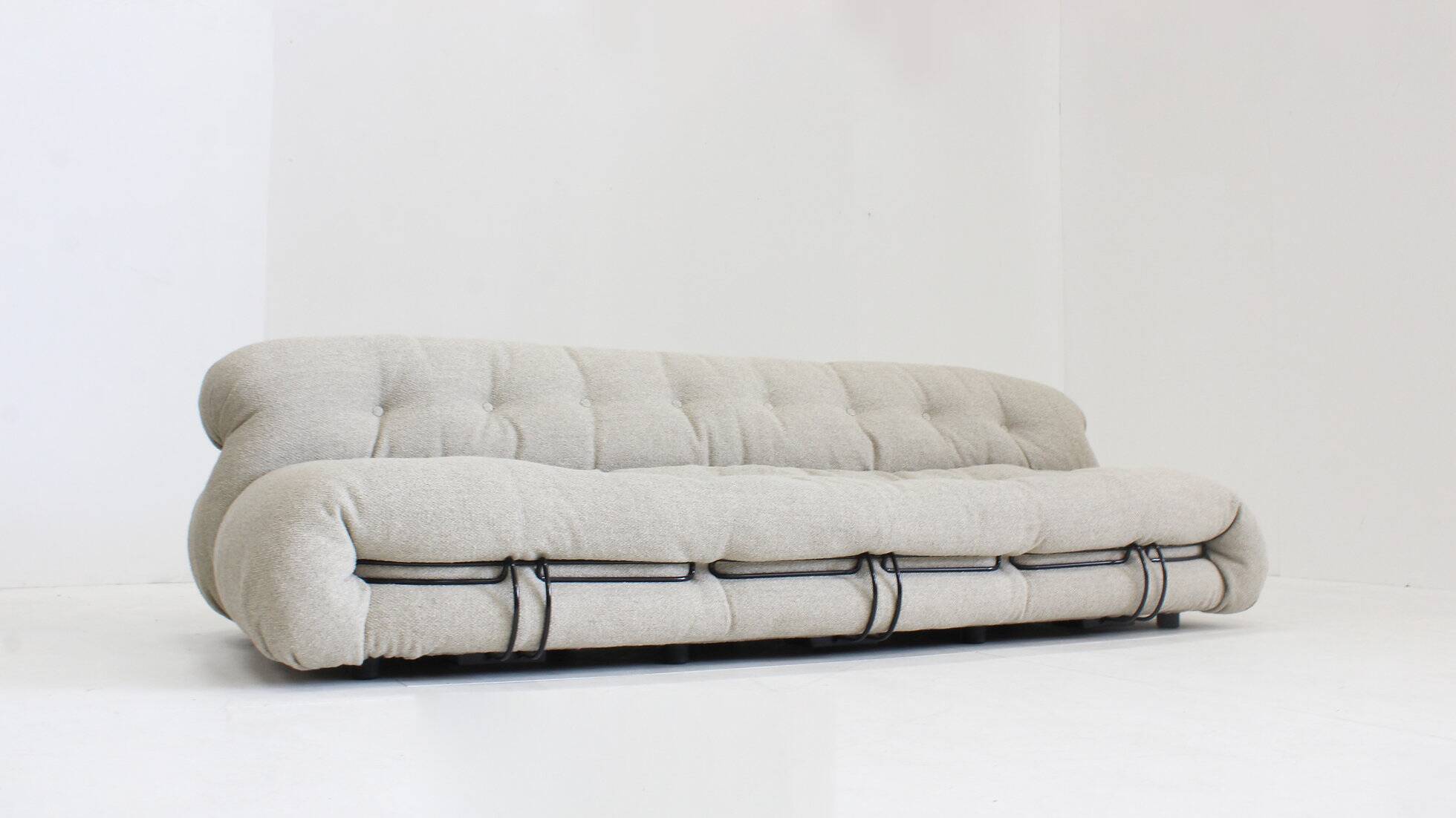 Soriana 3 seater sofa by Afra and Tobia Scarpa for Cassina