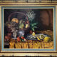 Nature morte aux fruits de terre et de mer.  HST