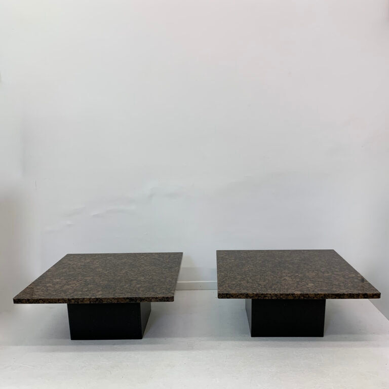 Granite coffee table 1980s