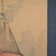 French school 20th century "The castle tower" watercolor
