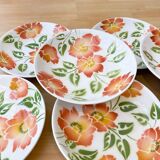 8 deep plates Moulin des Loups