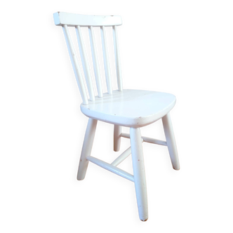 Vintage wooden children's chair from the 60s