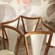 Set of 5 Baumann Palma model chairs, from the 60s/70s