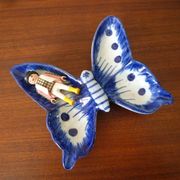 Vide poche papillon en céramique