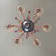Venetian Chandelier In Multicolored Murano Glass, 6 Arms Of Light