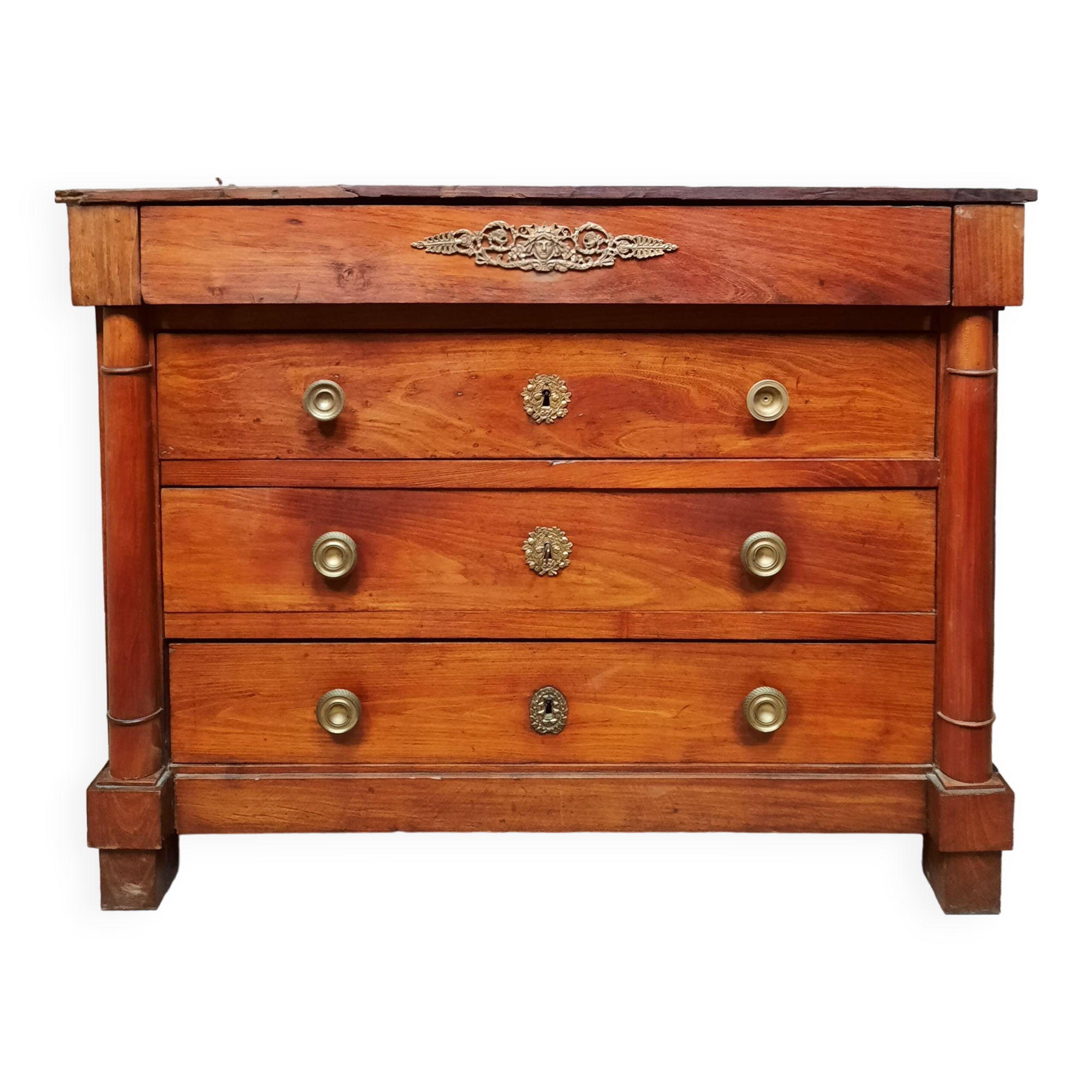 Commode empire en acacias