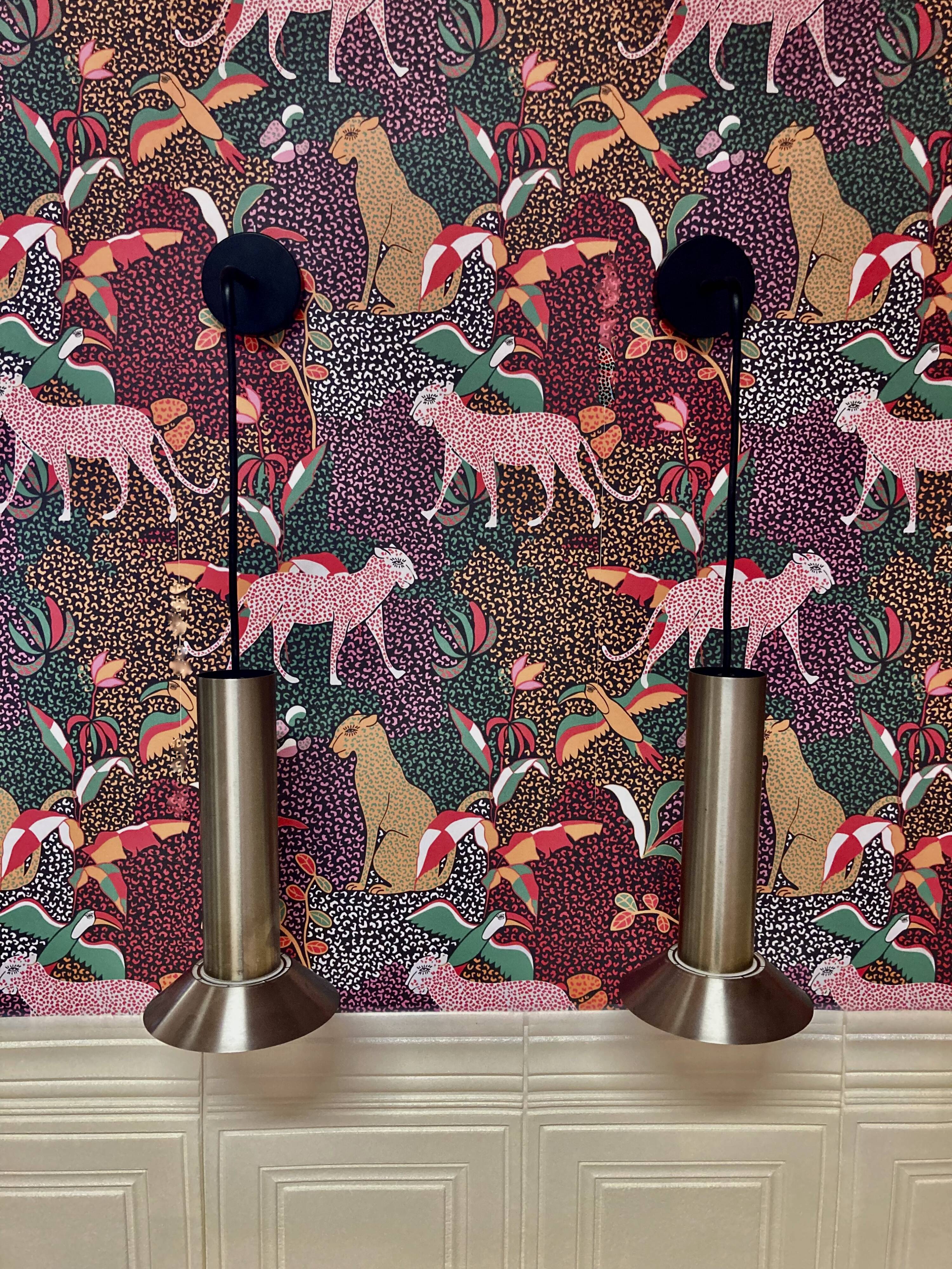 Modular wall lights pair 1960.