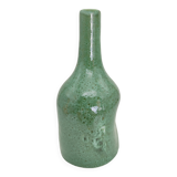 Elegant Emerald Green Ceramic Bottle