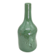 Élégante Bouteille Vert Émeraude en Céramique