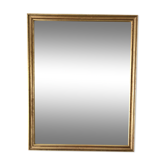 Gilded wooden mirror 50s